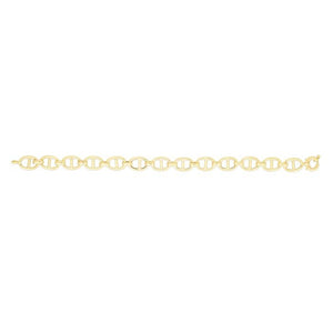 14k Yellow Gold High Polish Mariner Link Chain (8.80 mm)