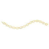 14k Yellow Gold High Polish Mariner Link Chain (8.80 mm) thumbnail 3