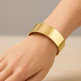 Designer Bold Width Bracelet in 14K Yellow Gold (24.60 mm) thumbnail 6