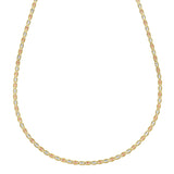 14K Tri Color Gold Pave Valentino Chain (2.00 mm) thumbnail 2