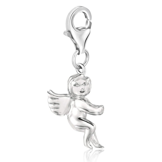 Sterling Silver Cherub Charm