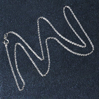 10k White Gold Solid Diamond Cut Rope Chain (1.40 mm)