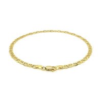 3.2mm 14k Yellow Gold Mariner Link Bracelet