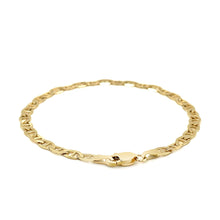 Load image into Gallery viewer, 14k Yellow Gold Mariner Link Bracelet (4.50 mm)