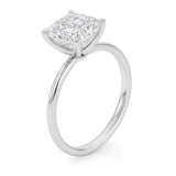 5 Carat Princess Lab Grown IGI G/VS1 Diamond Solitaire Ring in 14K White Gold thumbnail 2