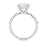 5 Carat Princess Lab Grown IGI G/VS1 Diamond Solitaire Ring in 14K White Gold thumbnail 4