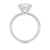 5 Carat Princess Lab Grown IGI G/VS1 Diamond Solitaire Ring in 14K White Gold