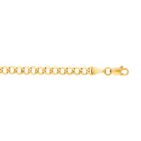 14k Yellow Gold Curb Chain (4.40 mm)