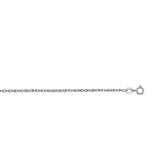 14k White Gold Machine Rope Chain (1.20 mm) thumbnail 2