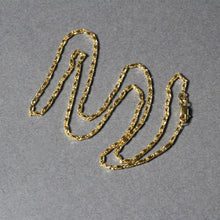 Load image into Gallery viewer, Diamond Cut Fancy Links Pendant Chain in Yellow Gold (1.50 mm)