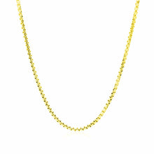 Load image into Gallery viewer, 14k Yellow Gold Round Box Chain (1.80 mm)