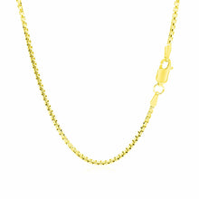 Load image into Gallery viewer, 14k Yellow Gold Round Box Chain (1.80 mm)