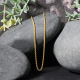 14k Yellow Gold Round Box Chain (1.80 mm) thumbnail 4