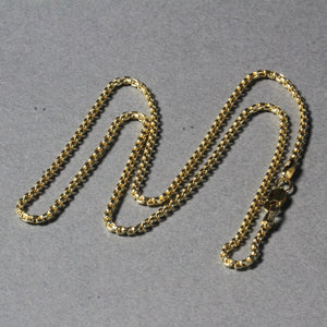 14k Yellow Gold Round Box Chain (1.80 mm)