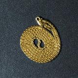 14k Yellow Gold Round Box Chain (1.80 mm) thumbnail 6