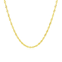 10k Yellow Gold Singapore Chain (1.50 mm)