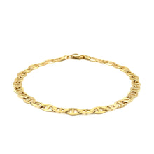 Load image into Gallery viewer, 14k Yellow Gold Mariner Link Bracelet (5.10 mm)