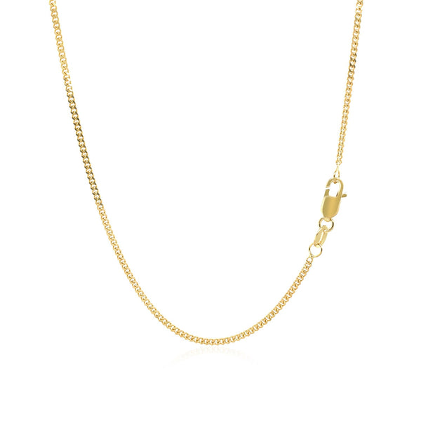 14k Yellow Gold Gourmette Chain (1.40 mm)