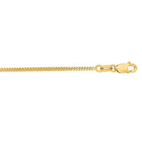 14k Yellow Gold Gourmette Chain (1.40 mm)