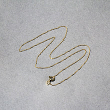 Load image into Gallery viewer, 10k Yellow Gold Singapore Chain 0.8mm (0.80 mm)