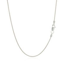 Load image into Gallery viewer, 14k White Gold Round Wheat Chain (1.00 mm)