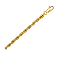 10k Yellow Gold Lite Rope Bracelet (5.00 mm)