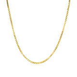 14k Yellow Gold Classic Box Chain (1.10 mm) thumbnail 2