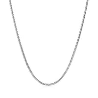 14k White Gold Franco Chain (1.20 mm)