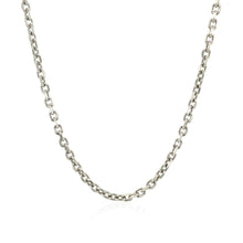 Load image into Gallery viewer, Sterling Silver Rhodium Plated Cable Chain (2.75 mm)