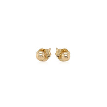 Load image into Gallery viewer, 14k Yellow Gold Polished Round Stud Earrings(3mm)