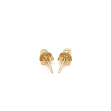 Load image into Gallery viewer, 14k Yellow Gold Polished Round Stud Earrings(3mm)