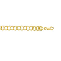 14k Yellow Gold Lite Charm Bracelet (8.00 mm)