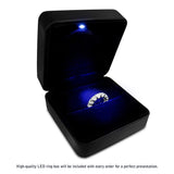 Emerald Cut Lab Grown Diamond Eternity Ring in 14k White Gold (8 cttw FG/VS2) thumbnail 6