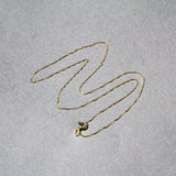 14k Yellow Gold Singapore Chain 0.8mm (0.81 mm) thumbnail 5