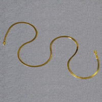 14k Yellow Gold Super Flex Herringbone Chain (2.80 mm)