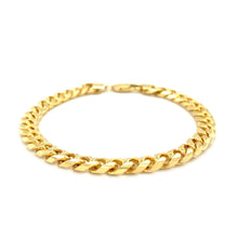 Load image into Gallery viewer, 14k Yellow Gold Solid Miami Cuban Bracelet (7.20 mm)