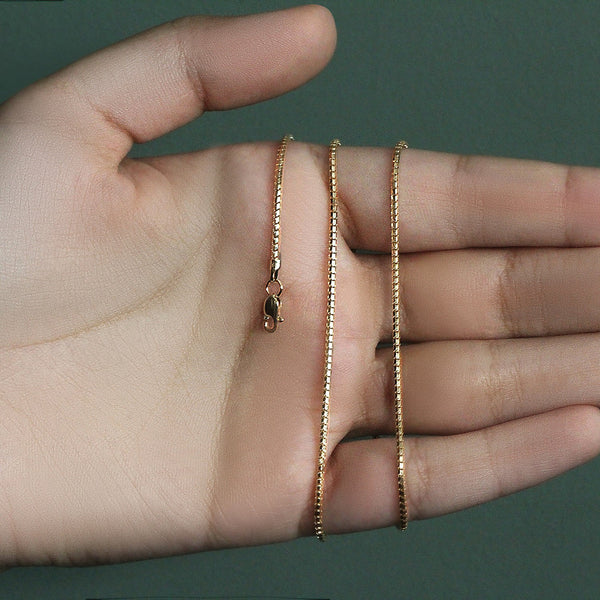 14k Yellow Gold Ice Chain (1.30 mm)