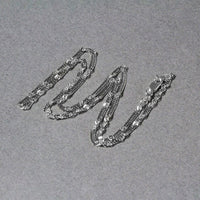 14k White Gold Singapore Chain (2.10 mm)
