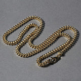 14K Yellow Gold Square Franco Chain (5.30 mm) thumbnail 5