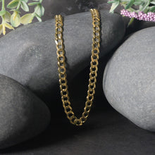 Load image into Gallery viewer, 14k Yellow Gold Solid Curb Chain (4.70 mm)