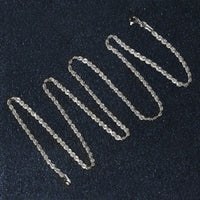 14k White Gold Solid Diamond Cut Rope Chain (2.00 mm)