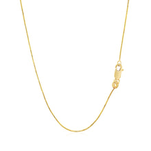 Load image into Gallery viewer, 14k Yellow Gold Round Snake Chain (0.70 mm)