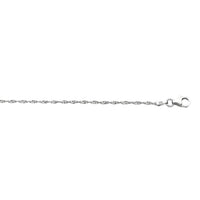 Sterling Silver 1.6mm Singapore Style Chain (1.50 mm)