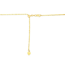 Load image into Gallery viewer, 14k Yellow Gold Adjustable Sparkle Chain (1.20 mm)