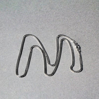 14k White Gold Classic Box Chain (1.4 mm)