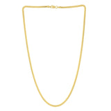 14K Yellow Gold Oval Snake Chain (2.60 mm) thumbnail 2
