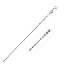 Load image into Gallery viewer, 14k White Gold Sparkle Chain  (1.50 mm)