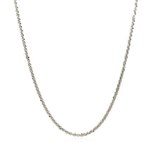 Load image into Gallery viewer, 14k White Gold Sparkle Chain  (1.50 mm)