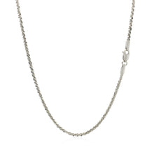 Load image into Gallery viewer, 14k White Gold Sparkle Chain  (1.50 mm)