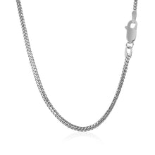 Load image into Gallery viewer, 14k white Gold Franco Chain (1.60 mm)